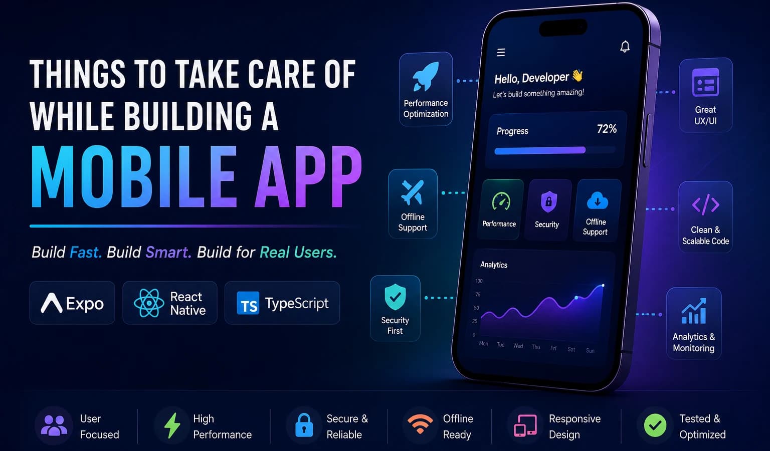Things to Take Care of While Building a Mobile App